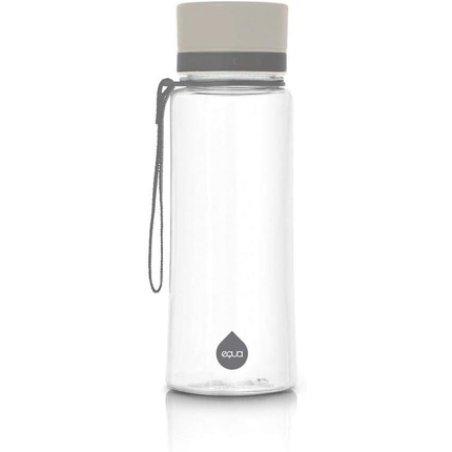 Equa Tritan Water Bottle BPA Free 0.6L Grey
