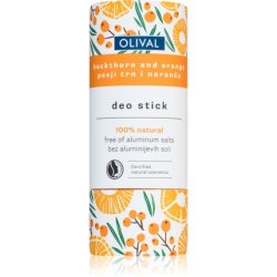 Olival Natural Buckthorn and Orange Solid Deodorant - 40 g, Aluminum Salts: None