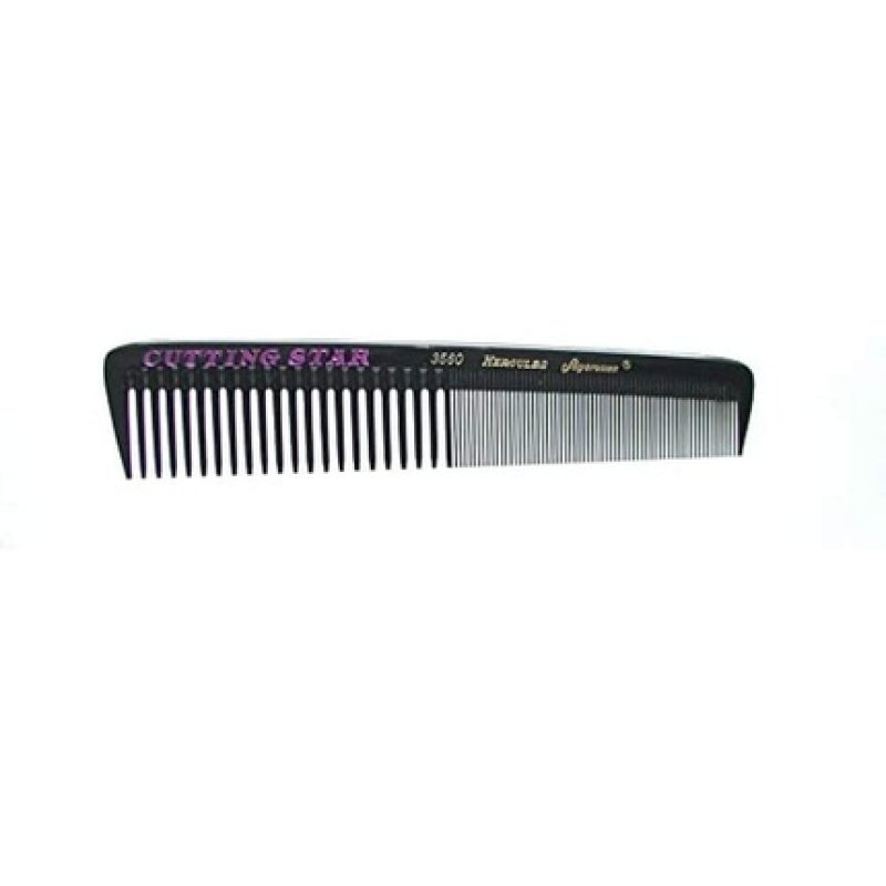 Hercules Sagemann Rigid Classic Cutting Star Comb 18.5cm