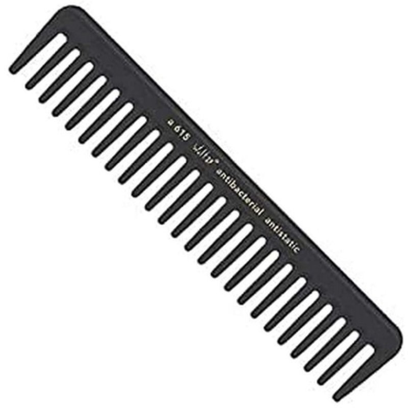 Hercules Sägemann Wolf 37 Strähnenkamm A615 Black