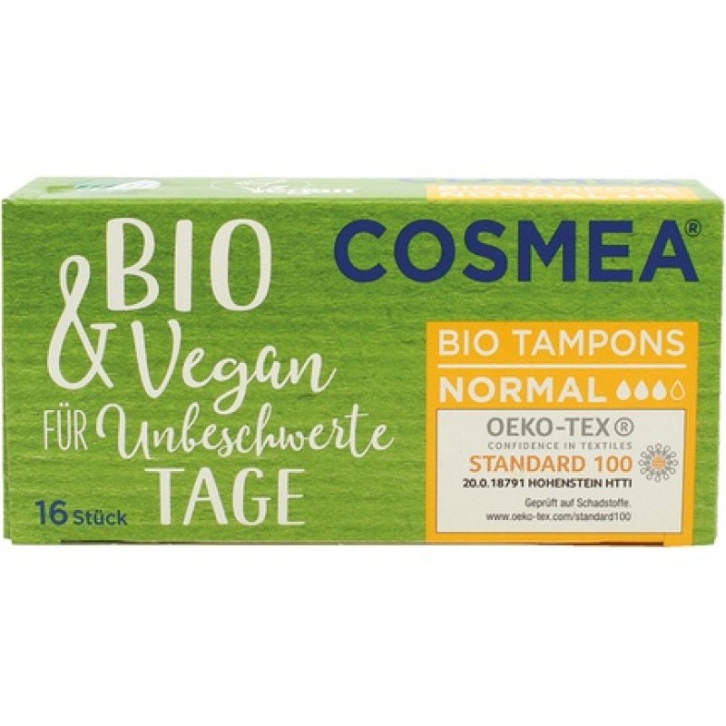 Cosmea Cosmea Tampons Normal 16pcs Organic & Vegan