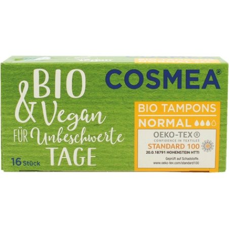 Cosmea Cosmea Tampons Normal 16pcs Organic & Vegan