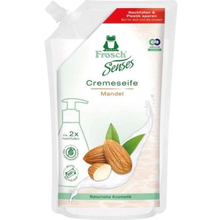 Frosch Frosch Cream Soap Pure Care Almond Milk 500ml