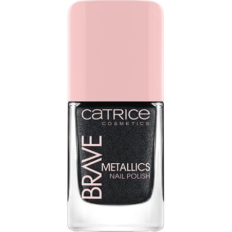 CATRICE Brave Metallics nail polish 10.5 ml Black Metallic