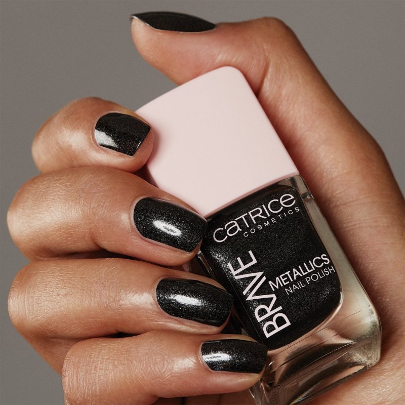 CATRICE Brave Metallics vernis à ongles 10,5 ml Noir Métallique