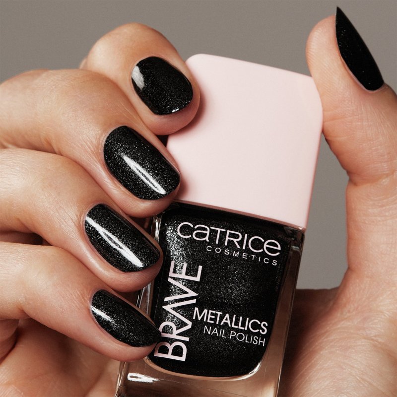 CATRICE Brave Metallics vernis à ongles 10,5 ml Noir Métallique