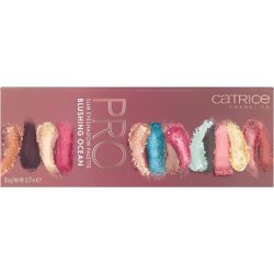 Catrice Pro Slim Eyeshadow Palette Blushing Ocean 14 Colors Vegan and Nanoparticle Free 10.6g