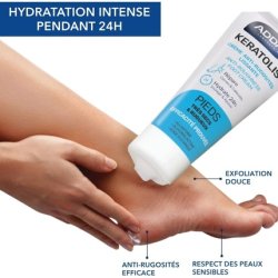 Addax Keratolis Smoothing Anti-Roughness Cream for Feet 100ml Urea 15