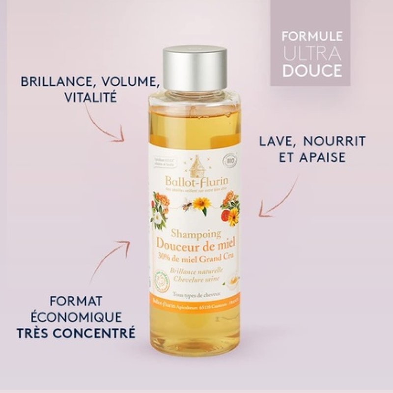Ballot Flurin Gentle Douceur de Miel Shampoo 250ml