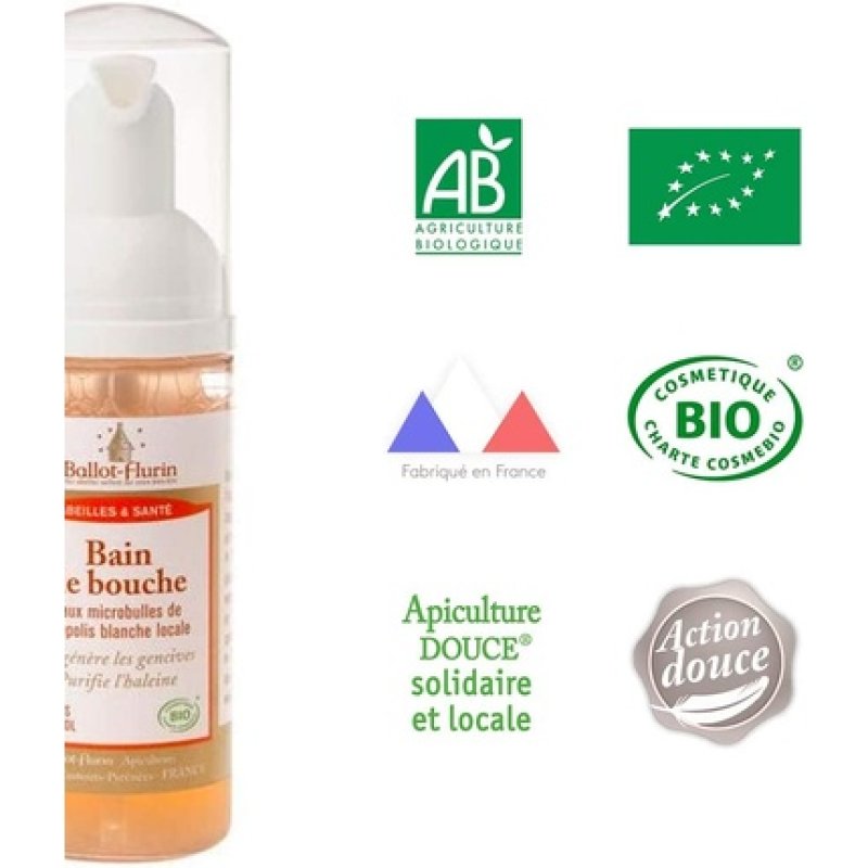 Mouthwash with White Propolis Microbubbles