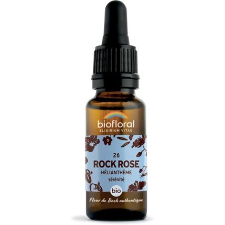Biofloral Bach Flowers 26 Rock Rose Organic 20ml