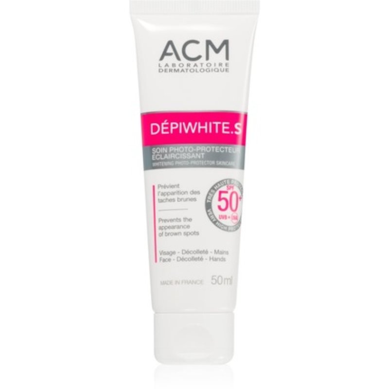 ACM Depiwhite S Protective Cream for Face and Decollete SPF 50 50 ml