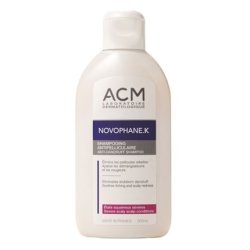Acm Novophane K Shampoo for Severe Dandruff and Scaly Scalp