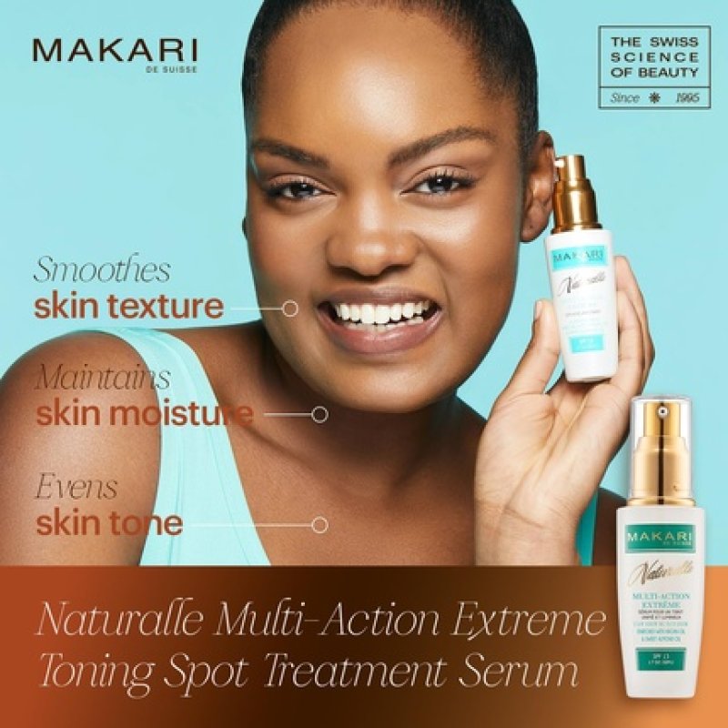 Makari Naturalle Multi-Action Extreme Skin Brightening Serum 1.7 Oz