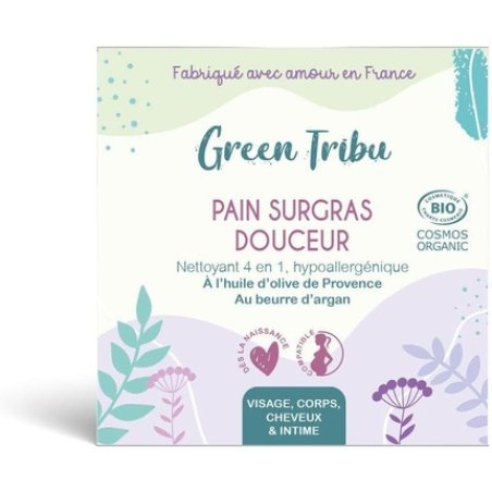 Green Tribu Organic Softness Surgras Bar 110g