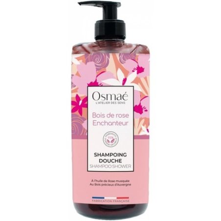Osmae Shower Shampoo Bois De Rose Enchanteur 1L - 3-in-1 Care