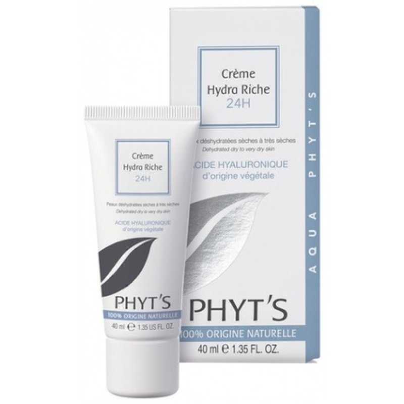 Phyt's Creme Hydra Riche 24h Bio 40ml for Very Dry Skin