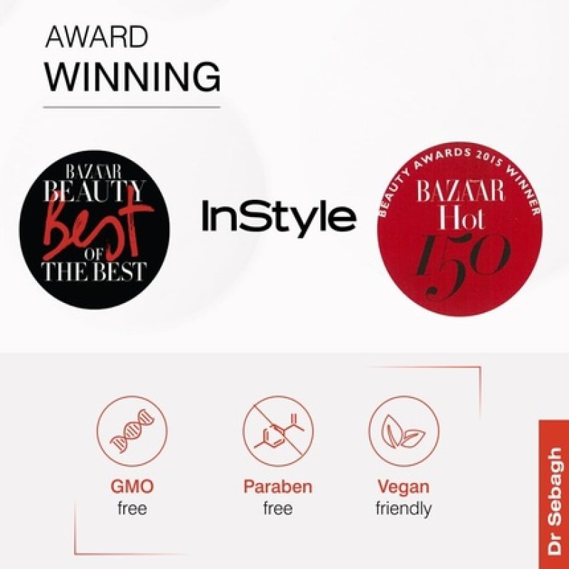 Dr Sebagh Foaming Cleanser for All Skin Types Removes Makeup and Impurities Tones Skin and Tightens Pores Gentle Facial