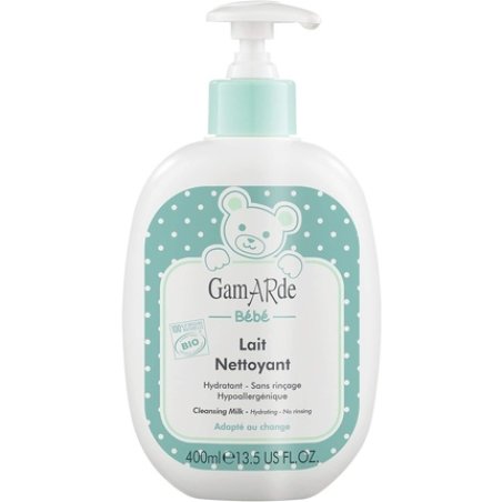 GAMARDE Bio-Cosmetics Baby Cleansing Milk for Face, Body & Bottom 100% Natural Baby Product Hypoallergenic Baby Lotion