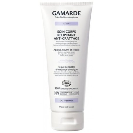 Gamarde Atopic Relipidizing Anti-Scratch Organic Body Care 200ml