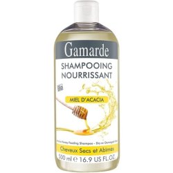 Gamarde Organic Nourishing Acacia Honey Feeling Shampoo for Dry and Damaged Hair 500ml