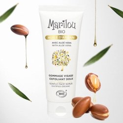 Marilou Bio Face Scrub 75ml with Argan Oil Gentle Exfoliant