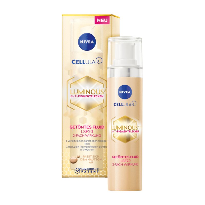 Nivea Cellular Luminous 630 Anti-Pigment Spot Tinted Fluid SPF 20