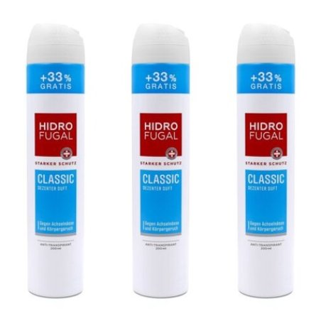 Hydrofugal Classic Anti-Transpirant Deo Spray XL 200ml