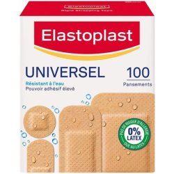 Elastoplast Universal Plasters 100 Plasters in 4 Sizes