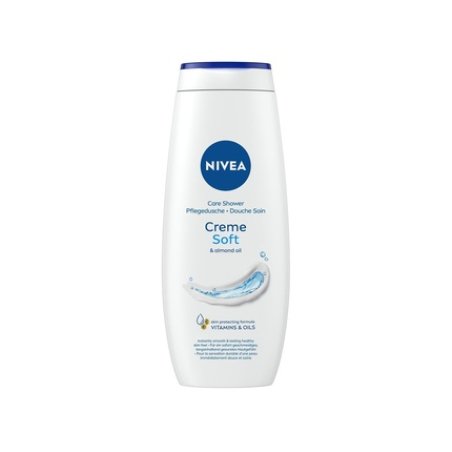 Nivea Shower Cream Soft & Almond Oil 500ml - Nourishing Body Wash