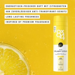 8X4 N°16 Splashy Citrus Deodorant 150ml