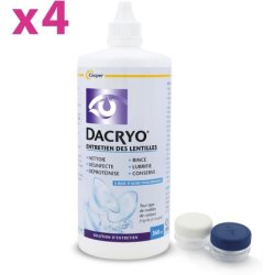 Dacryo 6-in-1 Lens Care Solution - Cleans and Disinfects