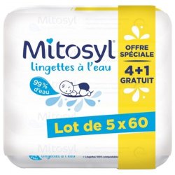Mitosyl Water-Based Wipes 60 Wipes