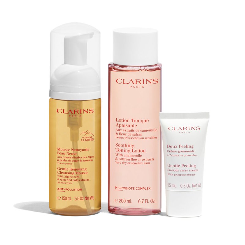 Clarins My Cleansing Essentials Gift Set for Sensitive Skin