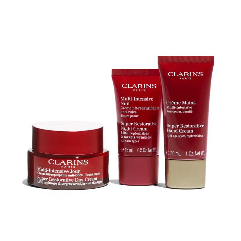 Clarins Super Restorative Set - A Complete Skincare Set For Rejuvenation