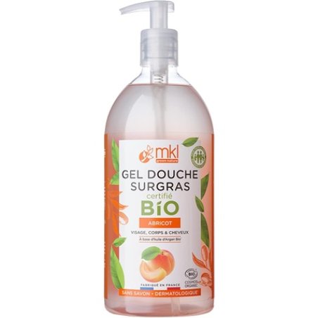 Mkl Green Nature Ultra-Rich Apricot Organic Shower Gel 1L