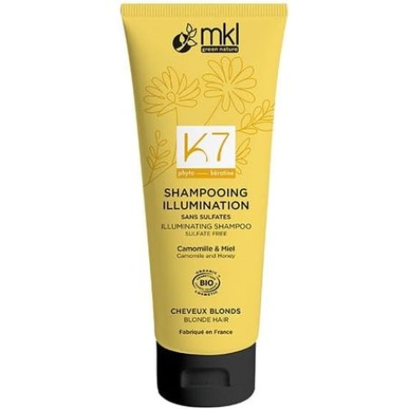 Mkl Green Nature Organic Illumination Shampoo 250ml for Blonde Hair
