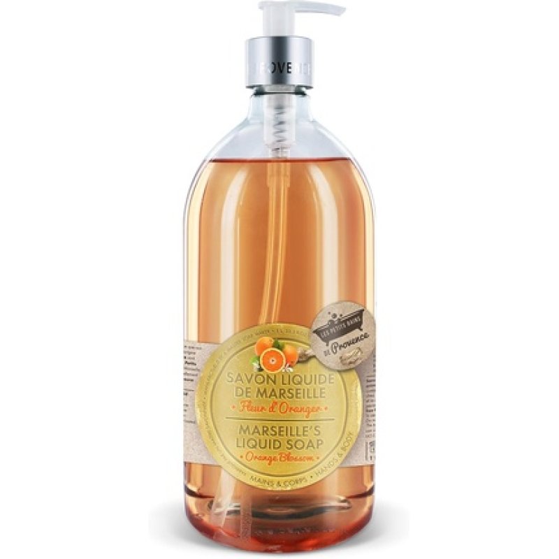 Les Petits Bains De Provence Orange Blossom Liquid Soap