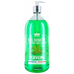 Les Petits Bains De Provence Verbena Shower Gel 1L - Healthy Refreshing Formula