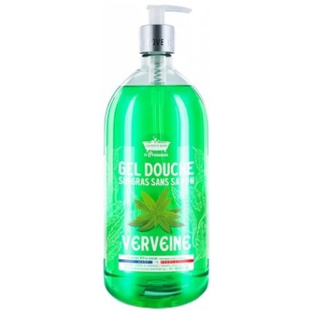 Les Petits Bains De Provence Verbena Shower Gel 1L - Healthy Refreshing Formula