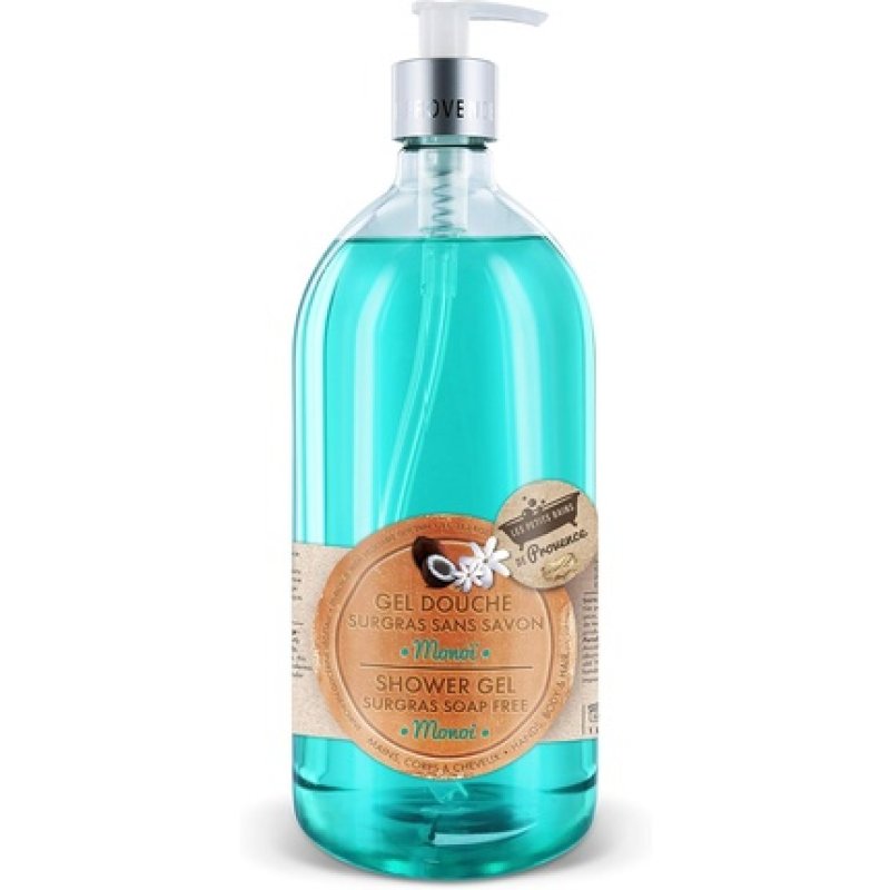 Les Petits Bains De Provence Monoi Shower Gel 1L