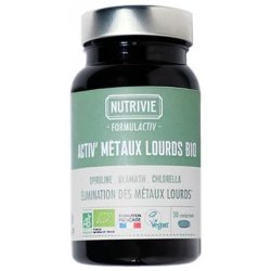 Nutrivie Complex Metaux Lourds Bio Food Supplement 30 Tablets