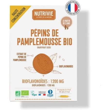 Organic Grapefruit Seed Ampoules