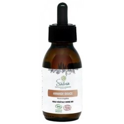 Salvia Nutrition Virgin Vegetable Oil Organic Sweet Almond 100ml