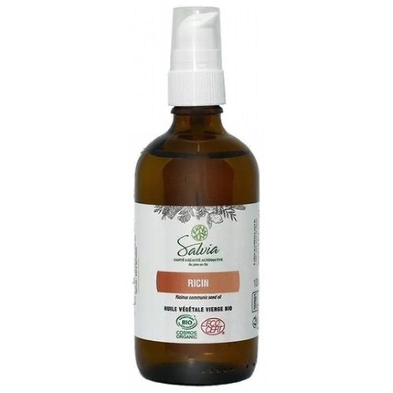 Salvia Nutrition Virgin Organic Vegetable Castor Oil 100ml