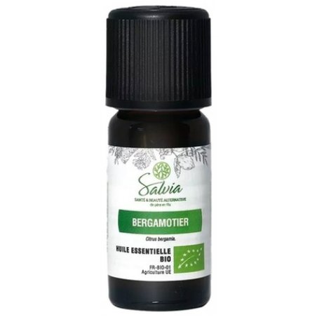 Salvia Nutrition Organic Bergamot Essential Oil 10ml