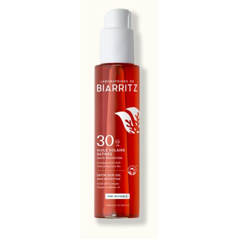 Laboratoires De Biarritz Satin Sun Oil SPF 30 with Invisible Finish