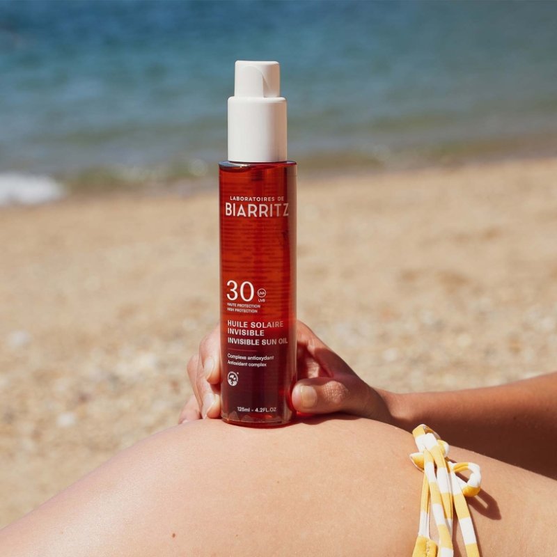 Laboratoires de Biarritz LB3562 écran solaire et produit après soleil Huile de protection solaire Visage et corps 30