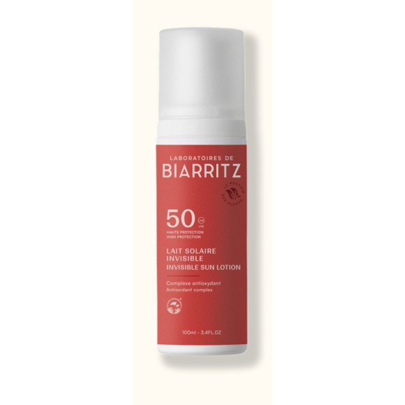 Laboratoires De Biarritz Satin Sun Milk SPF 50 Transparent Liquid