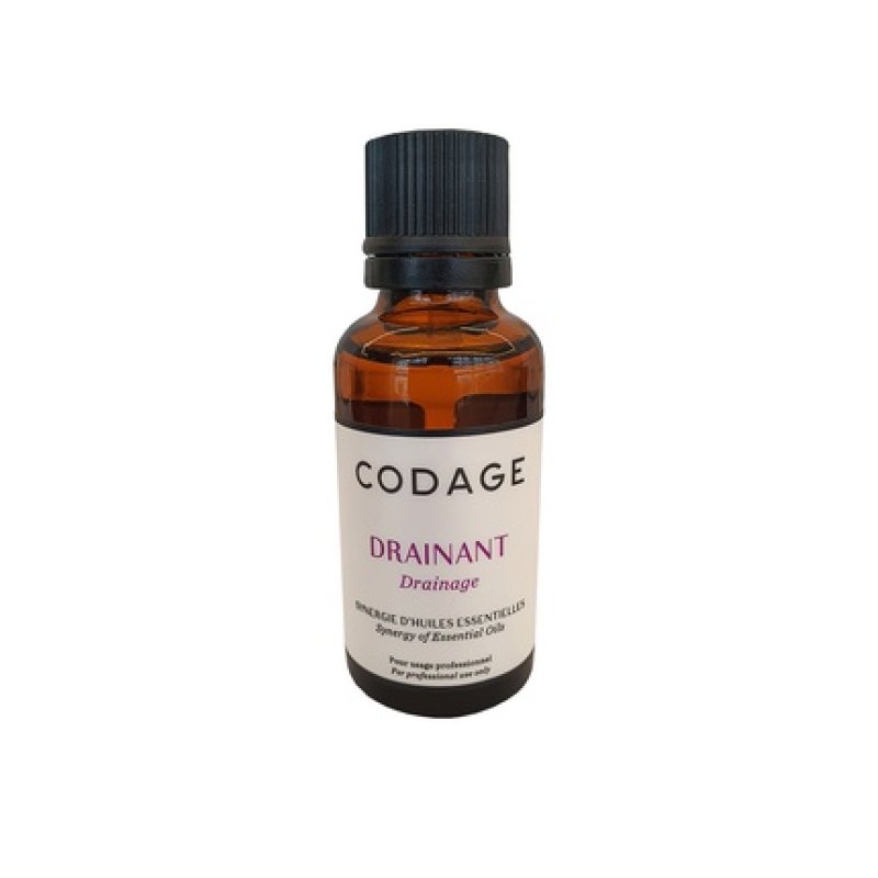 Codage Synergy Of Essential Draining Body Oil - 30 Ml
